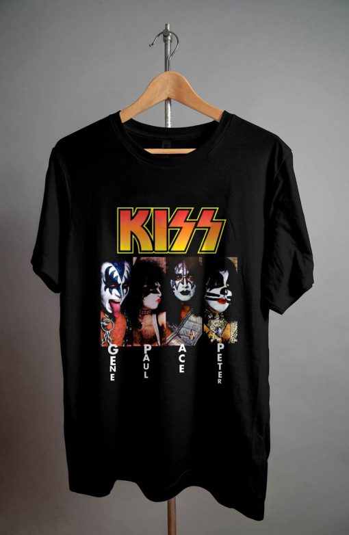 Kiss Band Member T-Shirt PU27