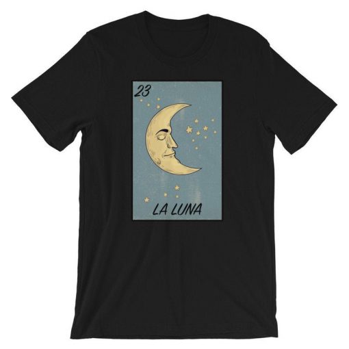 La Luna Mexican Loteria T-Shirt PU27