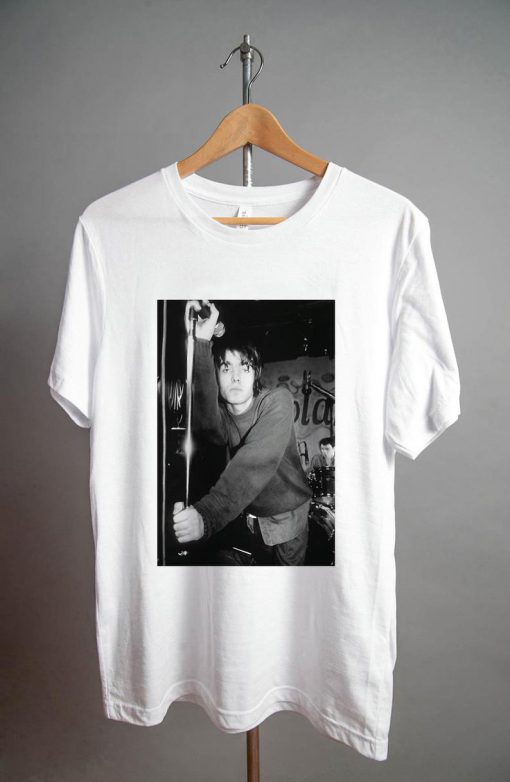 Liam Gallagher Pose Oasis T-Shirt PU27