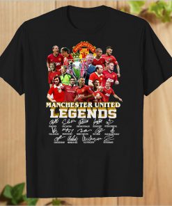 MU FC Manchester United Legends 1878-2020 T-Shirt PU27