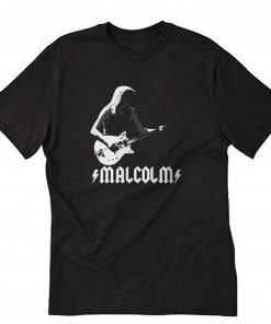 Malcolm Young T Shirt PU27