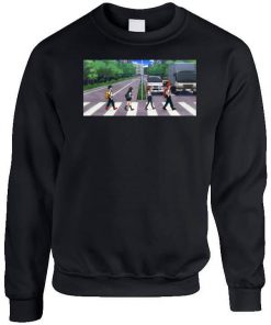 My Hero Academia Abbey Road Parody Funny Anime Gift Sweatshirt PU27