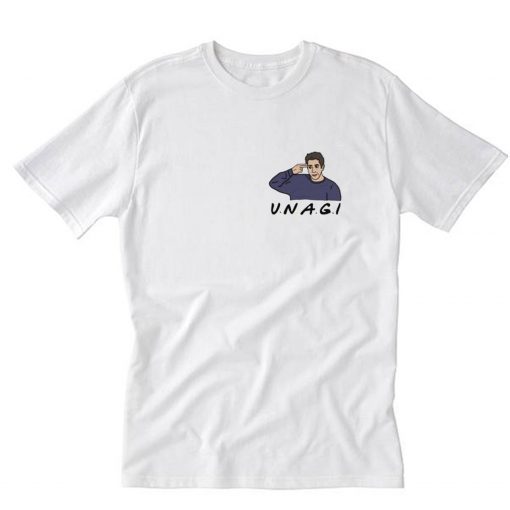 Ross Friends Unagi Ross Geller Quote Friends Tv Show T-Shirt PU27