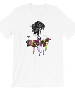 She Is Made Of Butterflies T-Shirt PU27