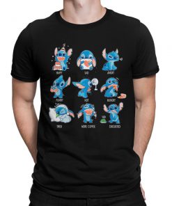 Stitch Emotions Funny T-Shirt PU27