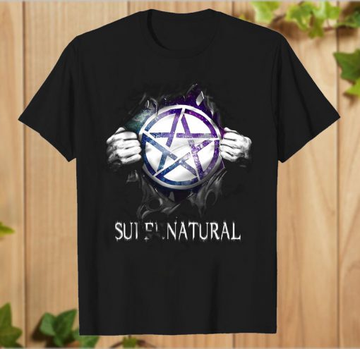 Supernatural Sam Dean Winchester 15 Years T-Shirt PU27