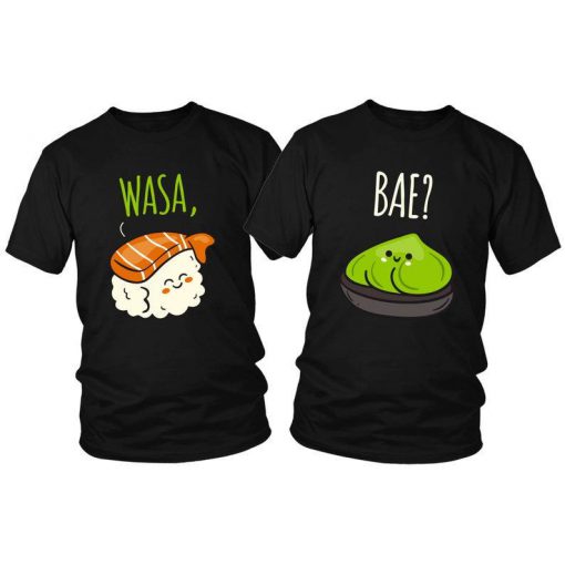 WasaBae Unisex Tshirt Couple PU27