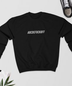 ABCDEFUCKOFF - Sweatshirt PU27