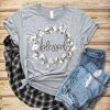 Blessed white flower T-Shirt PU27