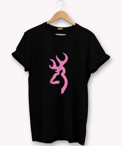 Browning With Pink Logo T-Shirt PU27
