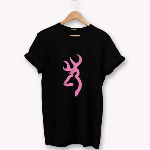 Browning With Pink Logo T-Shirt PU27