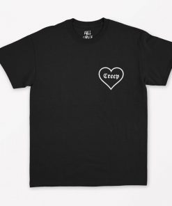 Creep Love Heart T-Shirt PU27
