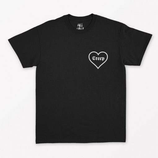 Creep Love Heart T-Shirt PU27