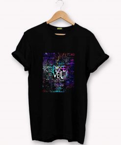 Fan Art Pierce The Veil Song Lyric galaxy T-Shirt PU27