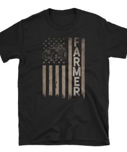 Farmer American Flag T-Shirt PU27