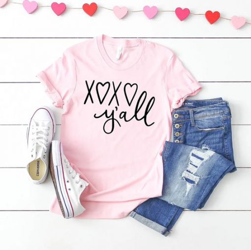 Free XOXO Y’all T-Shirt PU27