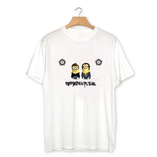 Funny Supernatural Minions Sam and Dean T-Shirt PU27