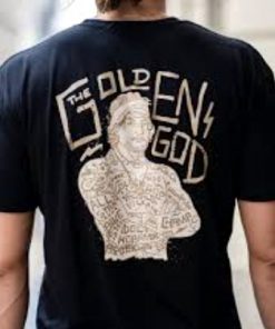 Golden God Men's T-shirt back PU27