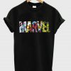 Marvel Comic Strip Logo Unisex T shirt PU27