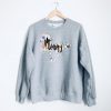 Mom Unicorn Flower Sweatshirt PU27