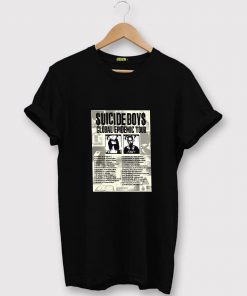 Suicideboys Global Epidemic Tour merch T-Shirt PU27