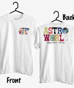 Travis Scott Astroworld Look Mom T-Shirt twoside PU27