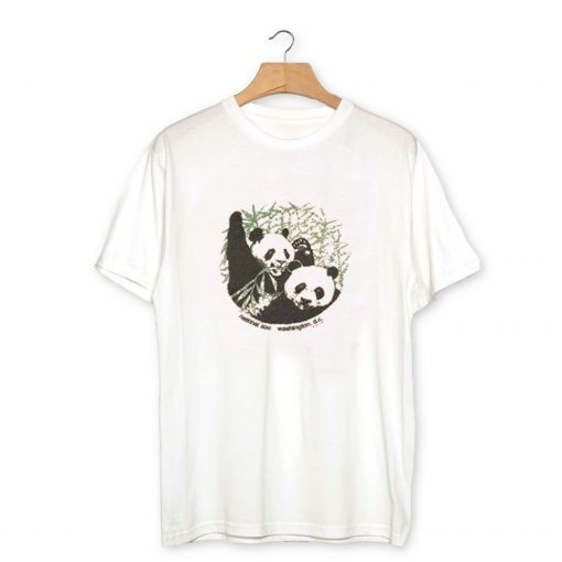 Vintage National Zoo Souvenir Mug Panda Bears T-Shirt PU27