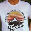 keep our great outdoors T-shirt PU27