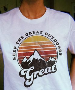 keep our great outdoors T-shirt PU27