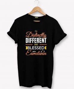 Distinctly Different & Blessed with Eumelanin T-Shirt PU27