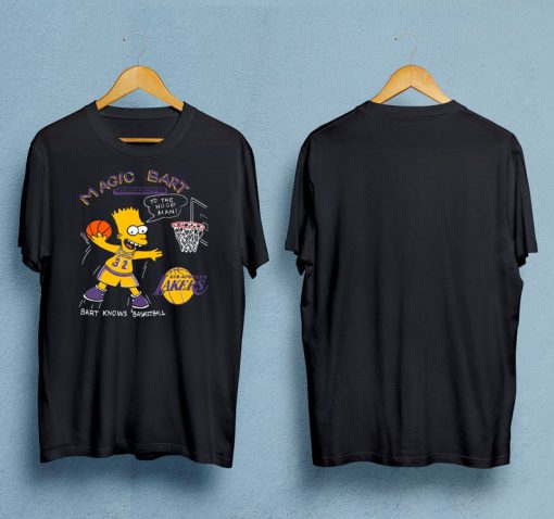 Magic Bart Basketball T-Shirt PU27