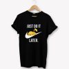 Pikachu Pokemon Just Do It T-Shirt PU27