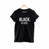 Black No Sugar No Cream T-shirt PU27