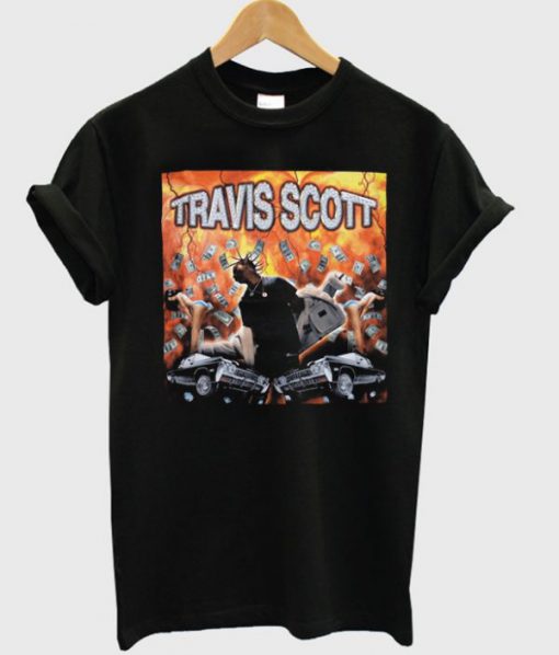 Diamond X Travis Scott Explosion T-shirt PU27