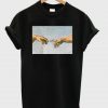 Michelangelo Hands T-shirt PU27