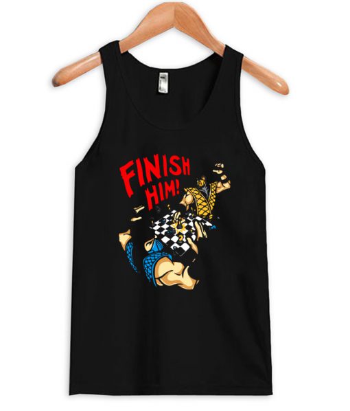 Mortal Combat Finish Him Tanktop PU27