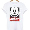 Oh Boy Mickey Mouse Obey Inspired T-Shirt PU27