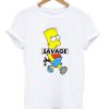 Savage Bart Simpson T-shirt PU27