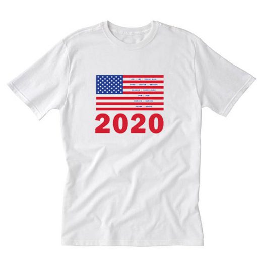 2020 We Have a Winner Kanye West T-Shirt PU27