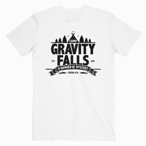 Camp Gravity Fall Graphic T-Shirt PU27