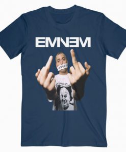 Eminem Middle Finger Band T-Shirt PU27