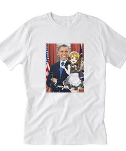 Hanayo and Obama T-Shirt PU27