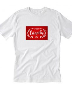 Happy Canada Day Logo T-Shirt PU27