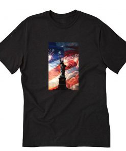 Independence Day USA Fireworks T-Shirt PU27