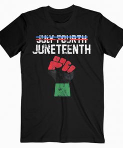 Juneteenth Shirt Black History American African Freedom Day T-Shirt PU27