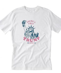 LIberty America First Trump 2020 T-Shirt PU27
