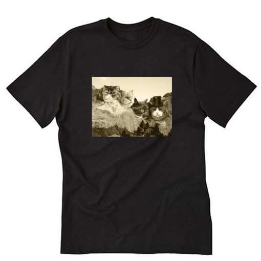 Mount Meowmore T-Shirt PU27