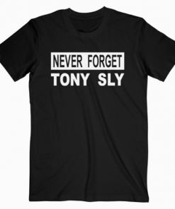 Never Forget Tony Sly T-Shirt PU27