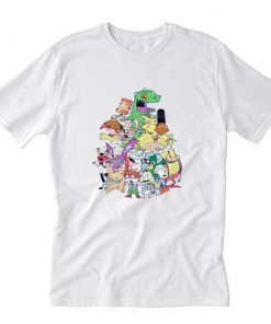 Nickelodeon Retro Group T-Shirt PU27