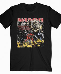 Number Of The Beast Iron Maiden Band T-Shirt PU27